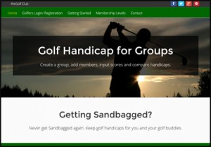 Golf Handicap for groups